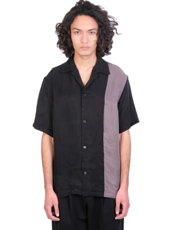 Attachment Shirt In Black Polyester