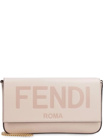 Fendi Leather Wallet On Chain
