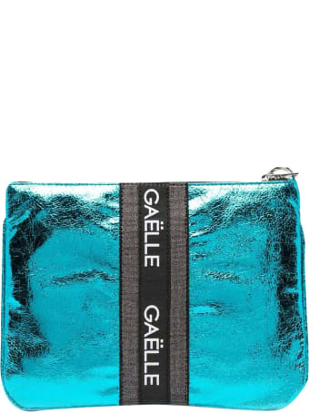 Gaelle Bonheur Clutch With Logo