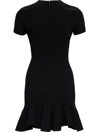 Dsquared2 Short Asymmetrical Black Dress