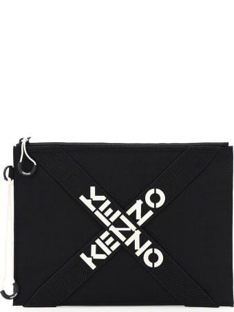 Kenzo Large Pouch Cross Logo
