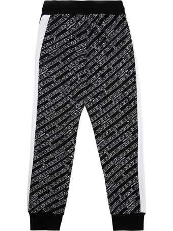 Givenchy Cotton Blend Jogger With Allover Logo