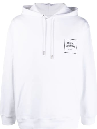 Opening Ceremony White Cotton Hoodie
