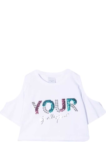 Gaelle Bonheur Teen T-shirt With Sequins