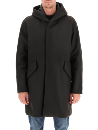 Gian Carlo Rossi Reversible Hooded Coat