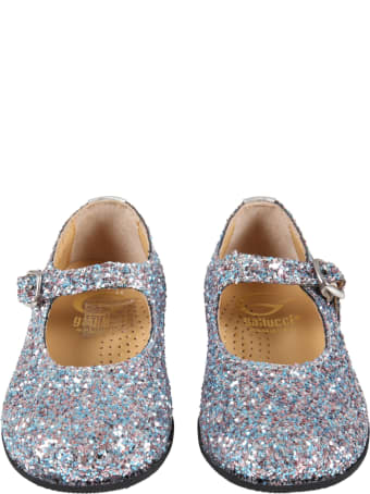 Gallucci Multicolor Ballet Flats For Girl