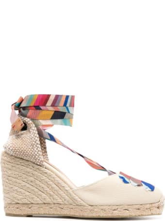 Castañer Paul Smith X Castaner Wedge Espadrilles