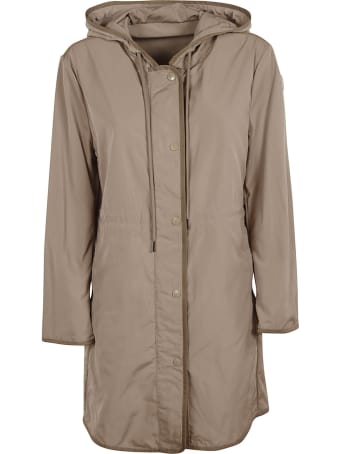 Moncler Buttoned Hooded Jacket