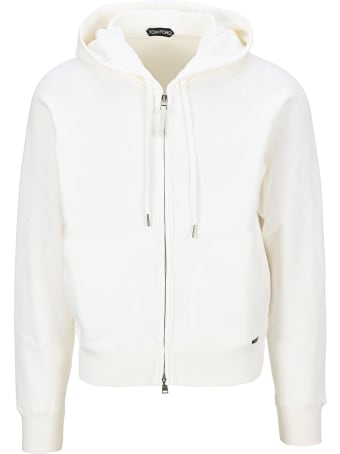 Tom Ford Cotton Hooded Zip Sweatshirt
