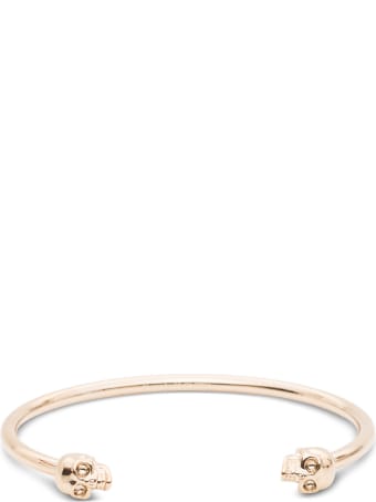 Alexander McQueen Silver Crystall Skull