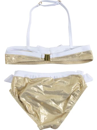 Lili Gaufrette Bow Detail Bikini