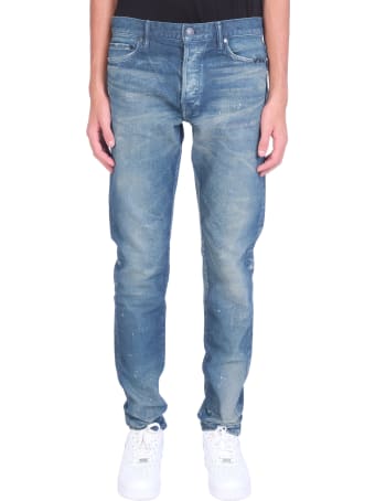 John Elliott Jeans In Blue Denim