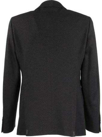 Etro Wool End Cotton Jacket Blazer