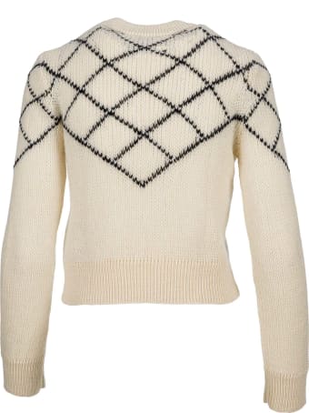 Saint Laurent Crew Neck Knit