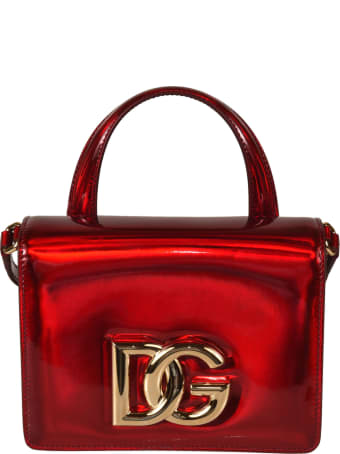 Dolce & Gabbana Logo Plaque Top Handle Shoulder Bag