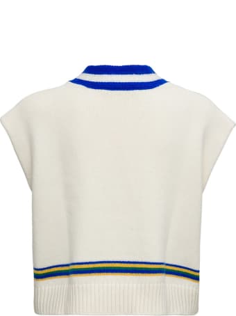 Philosophy di Lorenzo Serafini Merino Wool Top With Inlay Processing