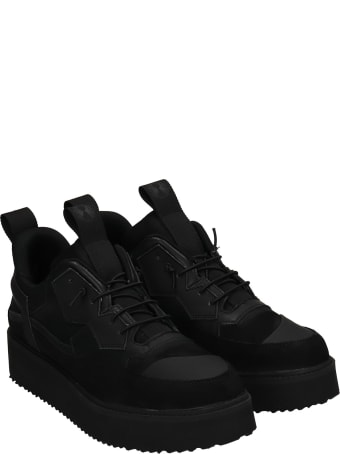 Bruno Bordese Pulsar Sneakers In Black Leather