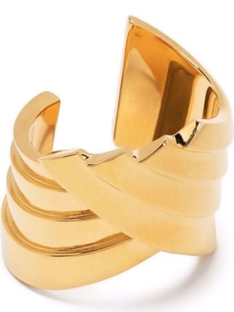 Leda Madera Susan Golden Brass Ring