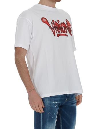 Vision of Super Tshirt With Red Spray