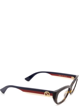 Gucci Gucci Gg0277o Havana Glasses