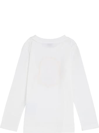 Chiara Ferragni Long-sleeved Cotton T-shirt With Mascot Print
