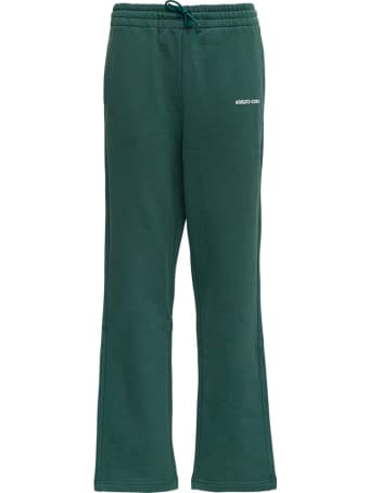 Axel Arigato Flared Organic Cotton Joggers With Logo