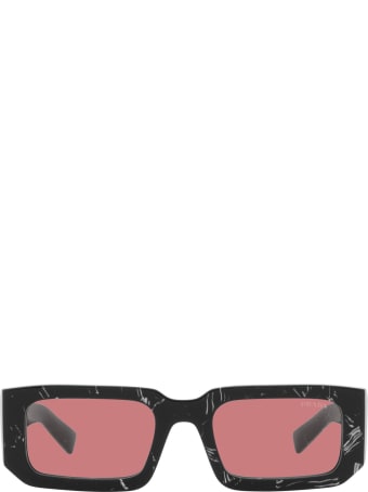 Prada Eyewear Prada Pr 06ys Abstract Black / White Sunglasses