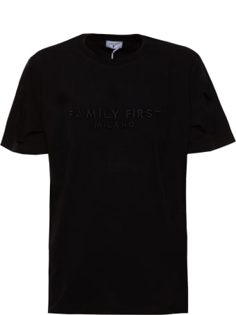 Family First Milano T-shirt Logo Black