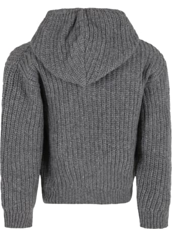 The New Society Grey ''lenny'' Sweater For Kids