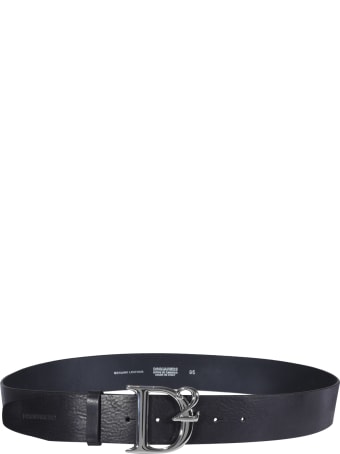 Dsquared2 D2 Buckle Logo Belt
