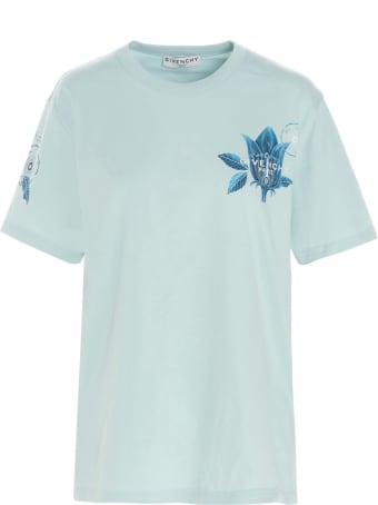 Givenchy 'floral Schematic Print' T-shirt