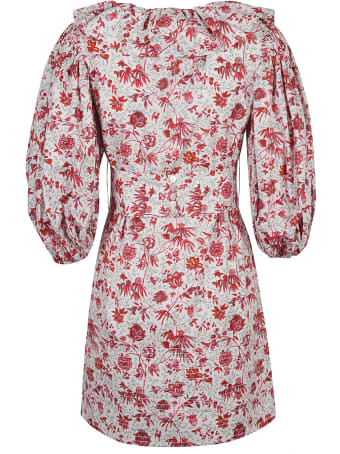 Patou Volume Sleeves Mini Dress