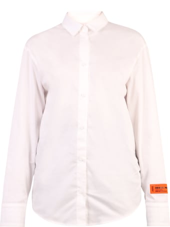 HERON PRESTON Open Back Shirt