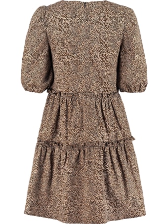 Shrimps Smith Leopard Print Dress