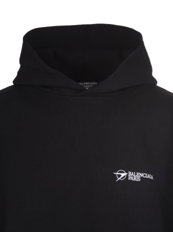 Balenciaga Unisex Black Balenciaga Corporate Hoodie