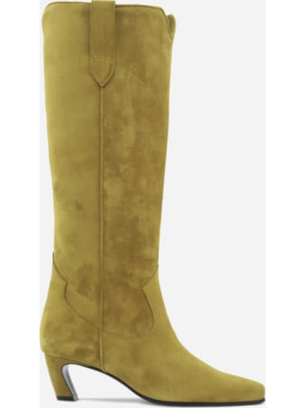 aldo yellow boots