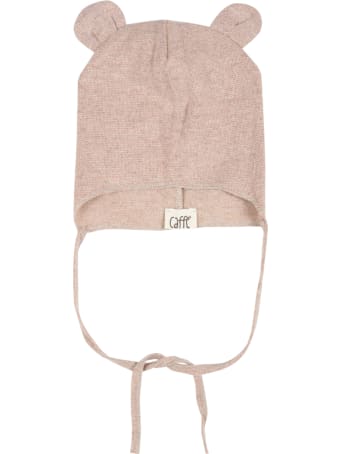Caffe' d'Orzo Pink "anita" Hat For Babykids