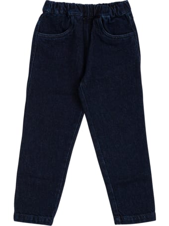 Philosophy di Lorenzo Serafini Kids Blue Stretch Denim Jeans