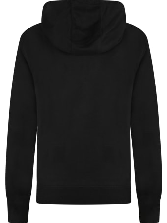 Levi's Black Sweatshirt For Kids With Logo And Pikachu