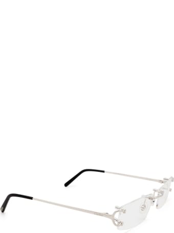 Cartier Eyewear Cartier Ct0092o Silver Glasses