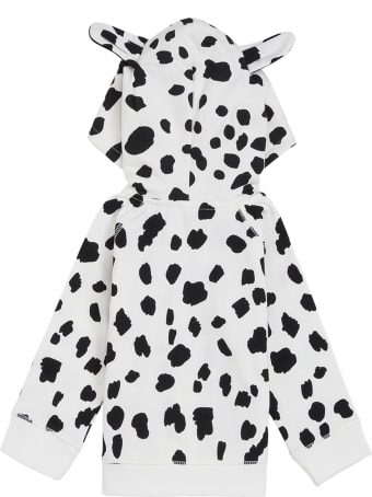 Stella McCartney Kids Dalmatian Cotton Fleece Hoodie