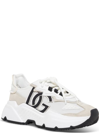 Dolce & Gabbana Daymaster Sneakers In Mix Of Materials