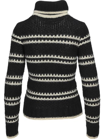 Saint Laurent Stripes Jaquard Jumper