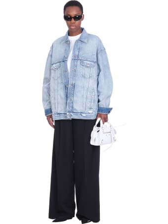Balenciaga Denim In Cyan Denim