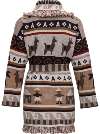 Alanui Ushuaia Cashmere And Wool Cardigan