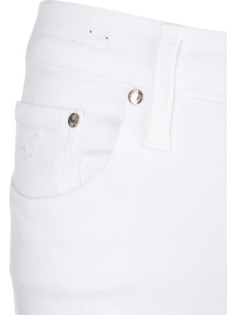 Jacob Cohen Woman White Kimberley Crop Pants