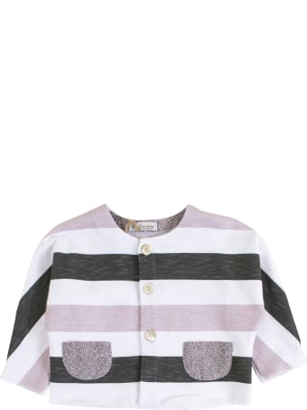 De Cavana Newborn Striped Jacket