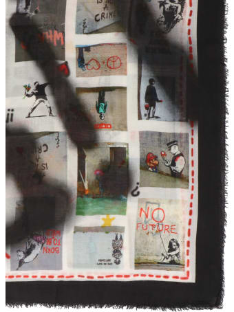 Faliero Sarti 'life Is Love' Scarf
