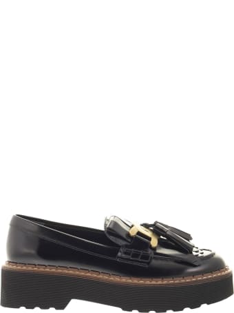 Tod's Loafer With Accessory, Fringe And Tassels