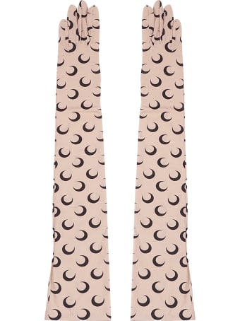 Marine Serre Second Skin Long Gloves